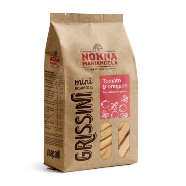 Mini Grissini Pomodoro e Origano 200g
