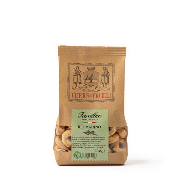 Tarallini Rosmarino 230g
