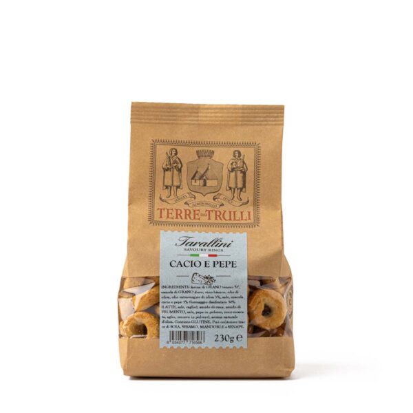 Tarallini Cacio e Pepe 230g