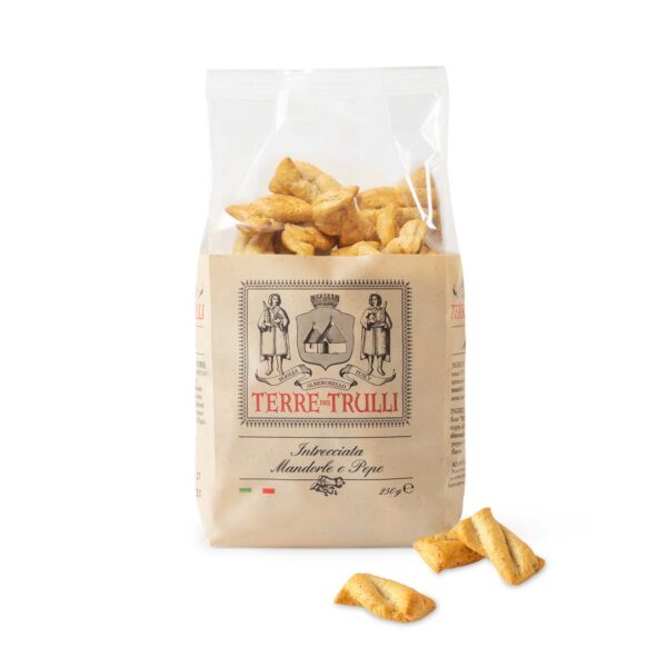Intrecciata di Mandorle e pepe 250g